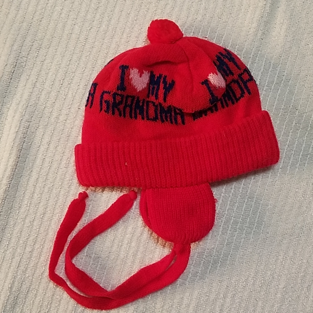 Vintage winter baby hat